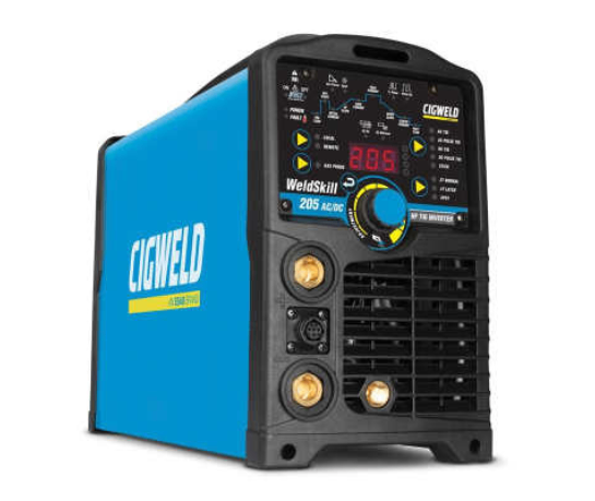 Cigweld WeldSkill 205 AC DC TIG Welder: Compact Power, Portable Precision